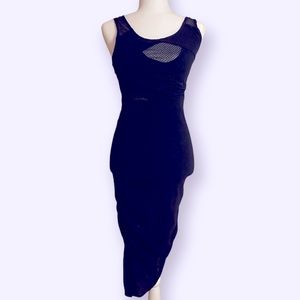 Free People Tight Fitting Black Dress